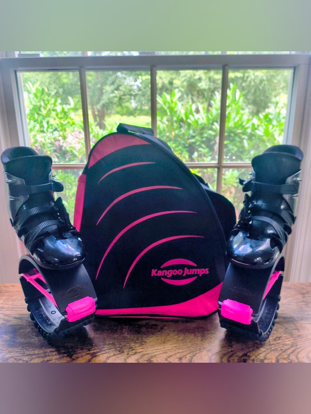 Kangoo KJ XR3XE Rebound Boots With Carry Bag Size M